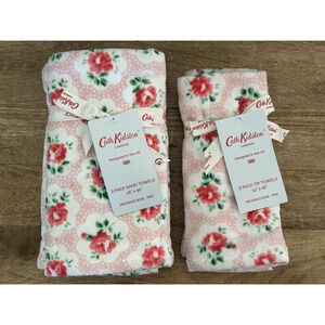 Cath Kidston Provence Rose Hand Tip Bathroom Towels NEW